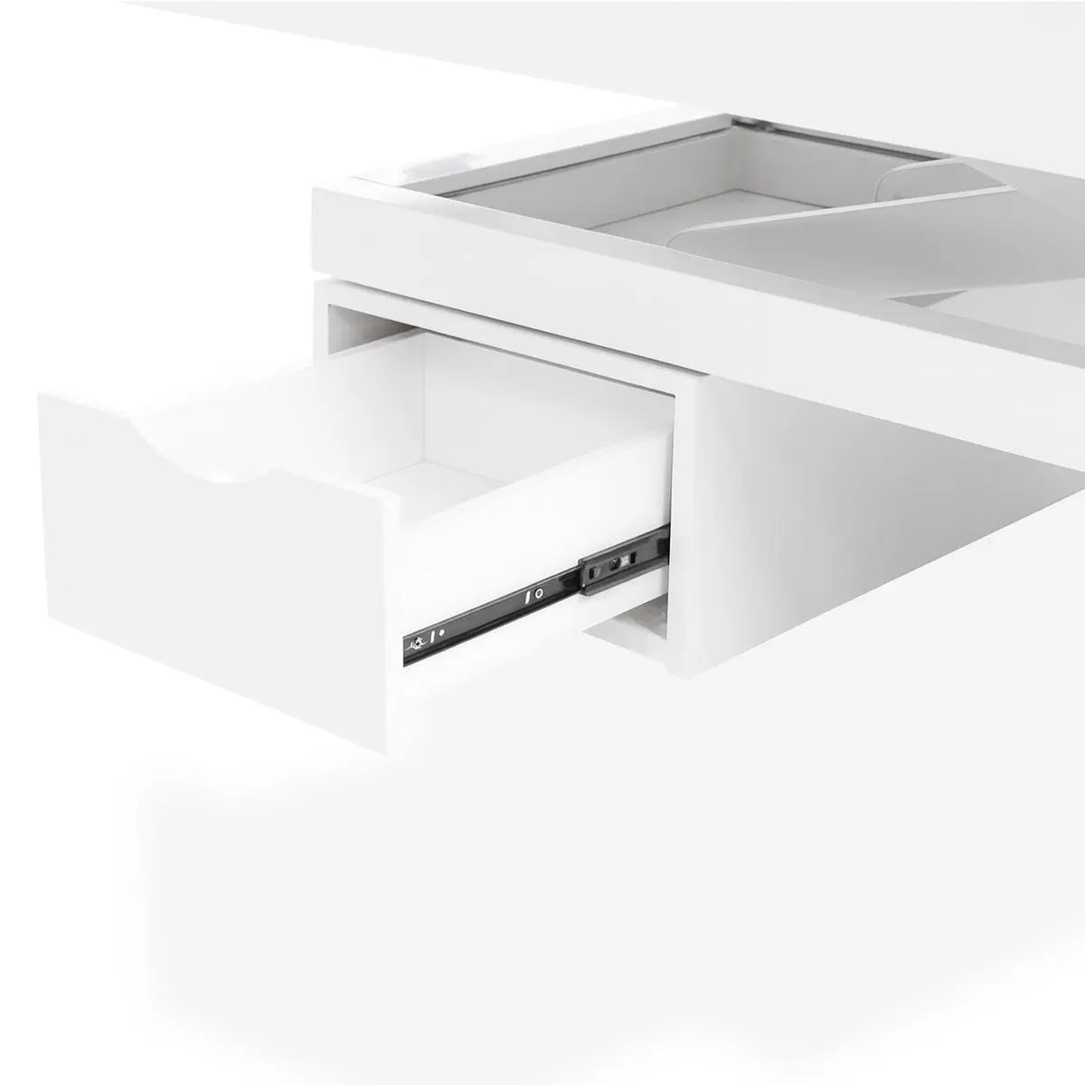 Wellness und Spaliege Hera, Schublade, Farbe: Weiss