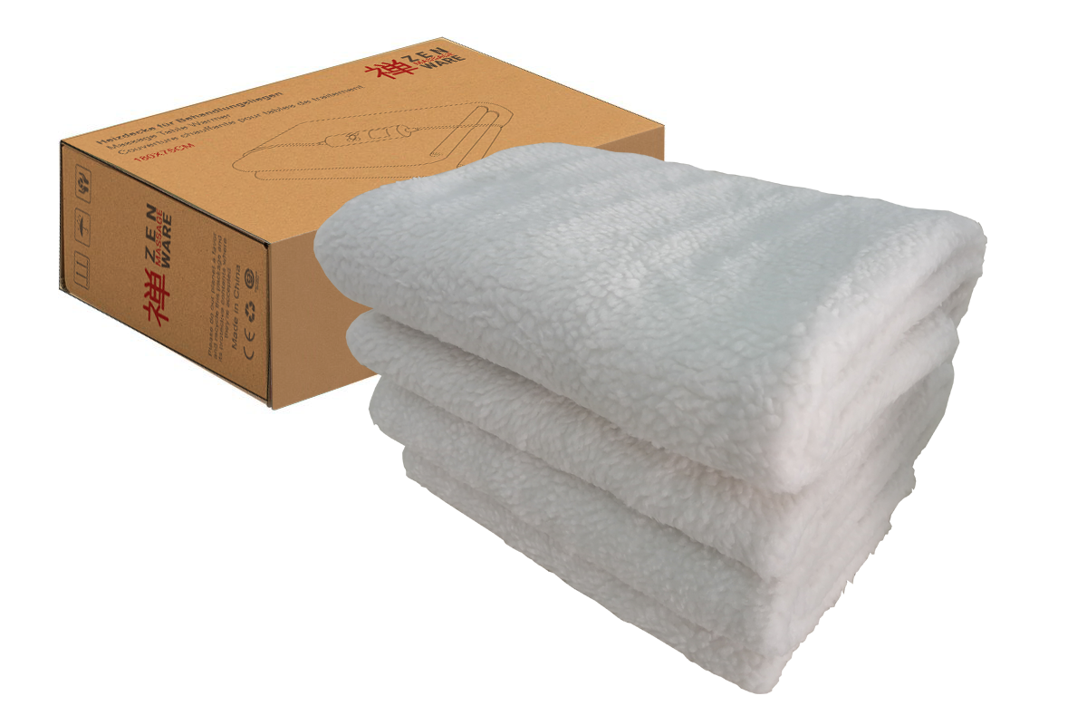 Couverture chauffante ZEN pour tables de soins