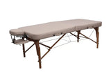 Zen Massage Ware FlatTop, mobile Massageliege, Farbe Creme, Vollansicht