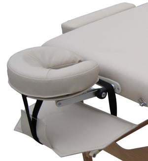 Zen Massage Ware, Gesichtskisssen für die Massageliegen Kopfstütze, Farbe creme