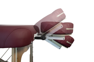 Zen Massage Ware Round Corner, mobile Massageliege, Kopfstuetze Details