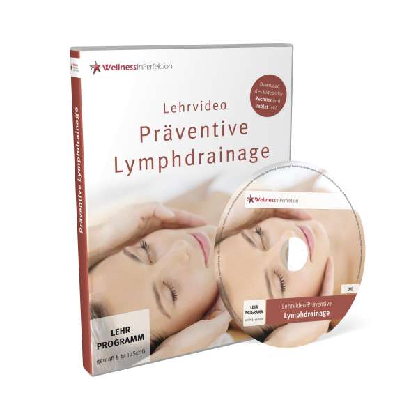DVD Präventive Lymphdrainage (Lehrvideo) | Für Anfänger und Profis