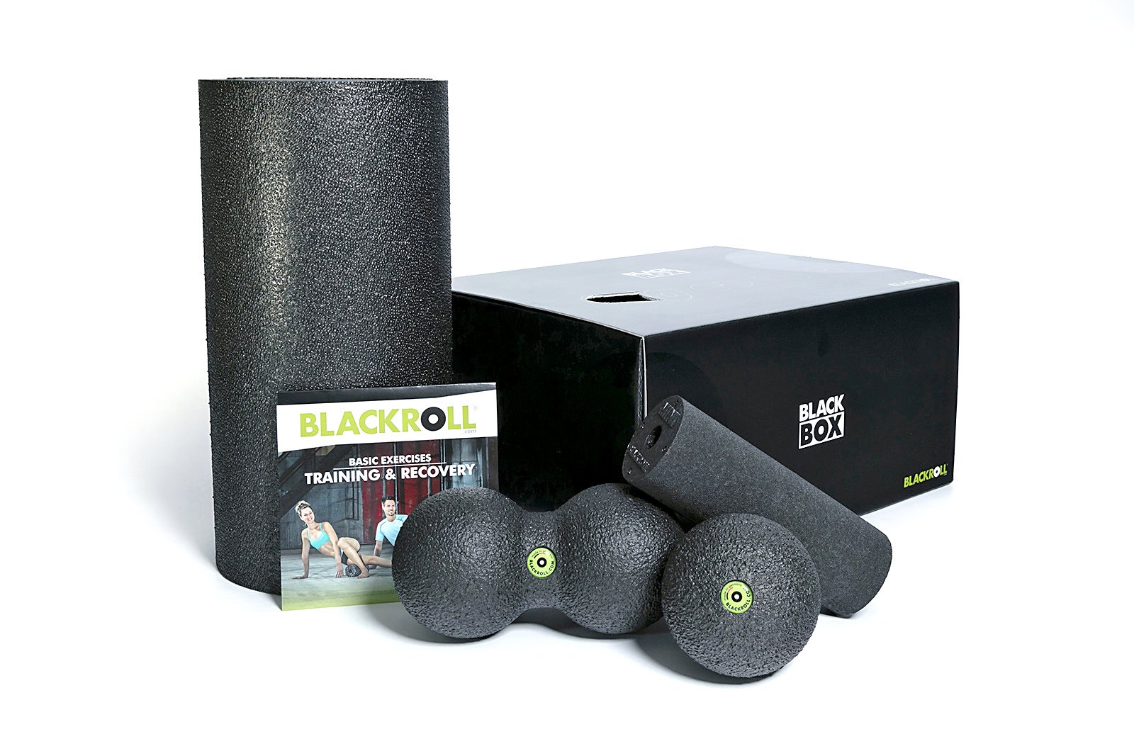 BLACKROLL® BLACKBOX Faszientool-Set - das Original. Selbstmassage